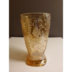 Florigold "Louisa" iridescent footed tumbler